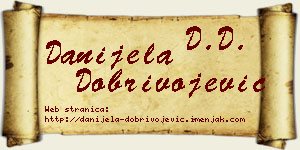 Danijela Dobrivojević vizit kartica